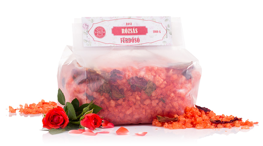 Ruža soľ do kúpeľa 1kg