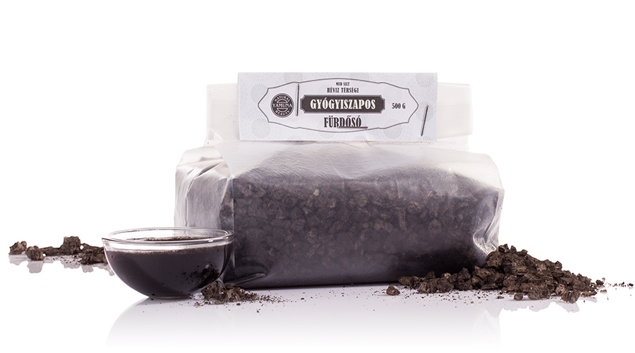 Kúpeľová soľ s liečivým bahnom z oblasti Hévíz 500g