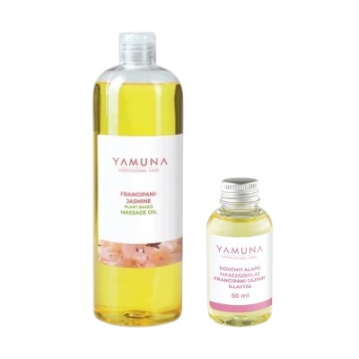 Yamuna rastlinný masážny olej FRANGIPANI-JAZMÍN