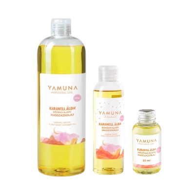 Yamuna rastlinný masážny olej KARAMELOVÝ SEN
