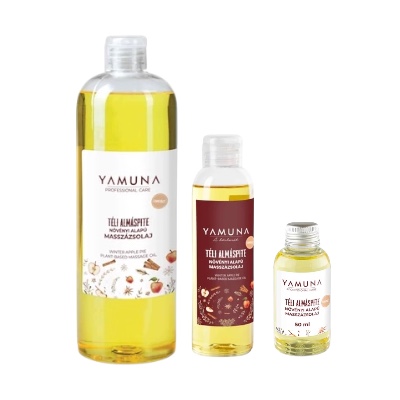 Yamuna rastlinný masážny olej JABLKOVÝ KOLÁČIK