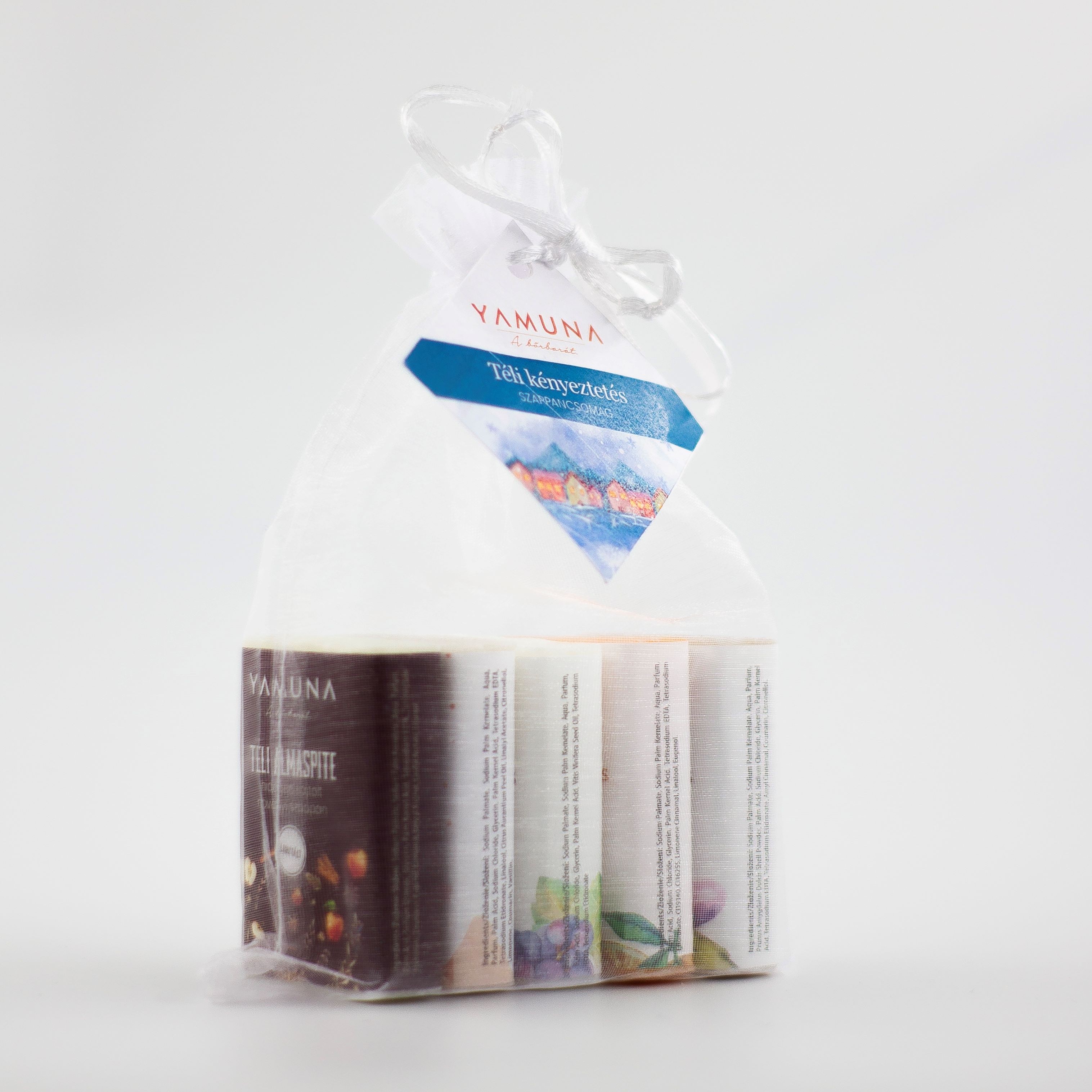 Zimná darčeková kolekcia mydiel 5x33g