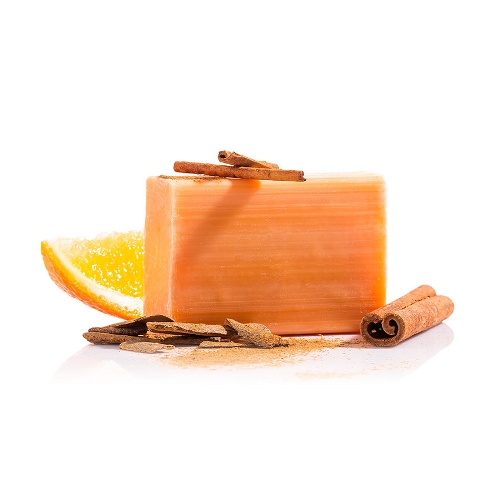 Pomarančovo-škoricové mydlo lisované za studena 110g