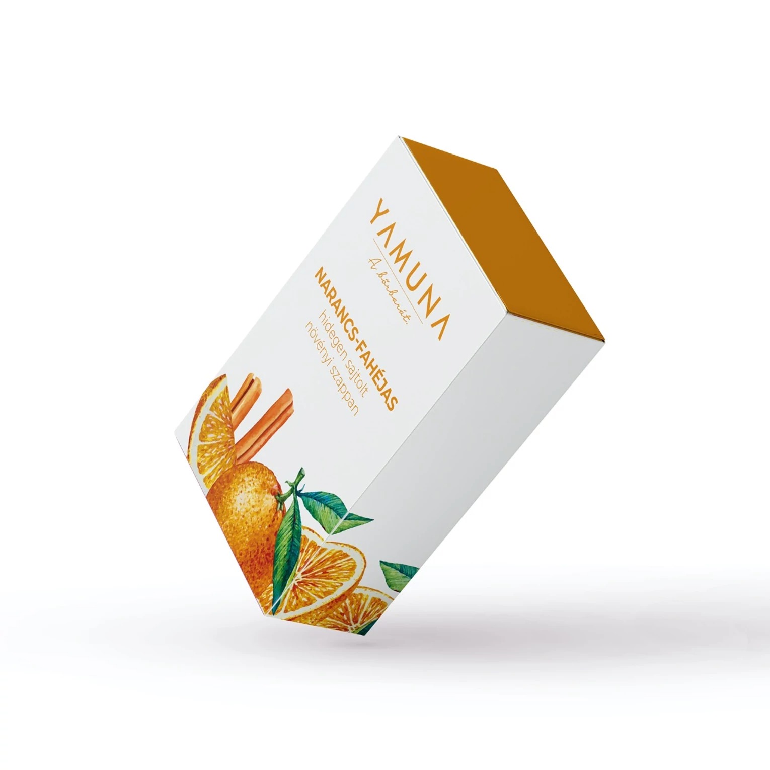 Pomarančovo-škoricové mydlo lisované za studena 110g